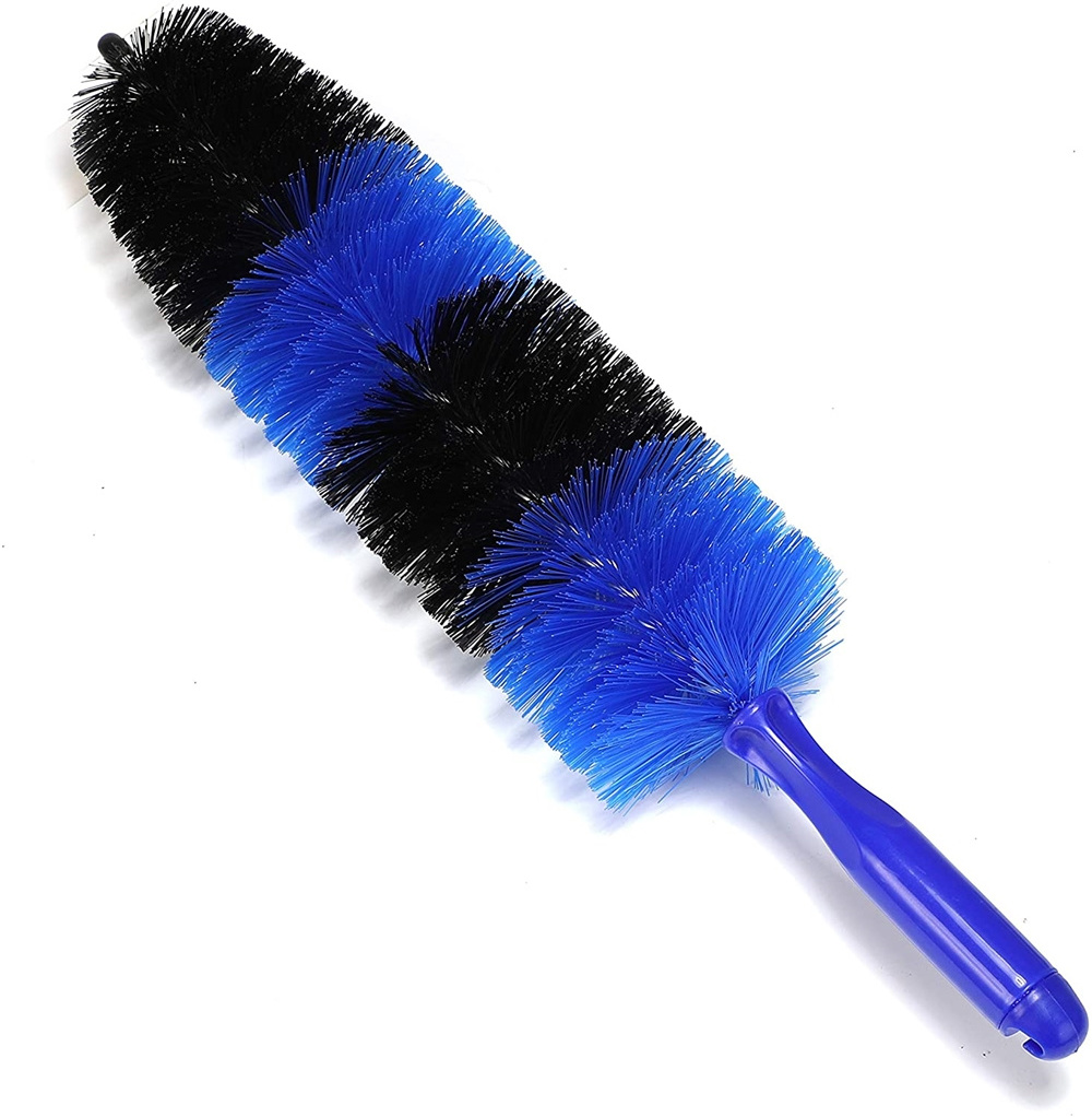 Soft Bristle Long Master handle  Car vehicle Engine Motorcycles cleaning Wheel Rim  Brush