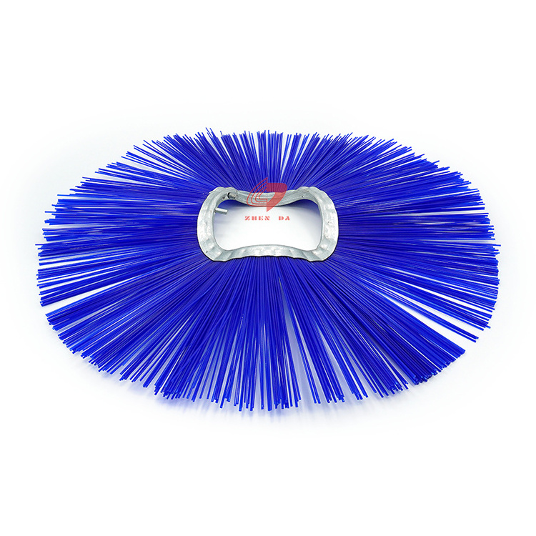 Road Sweeper Brushes PP Wafer Brush With Steel Core Ring Used For Bobcat Sweeper Brush