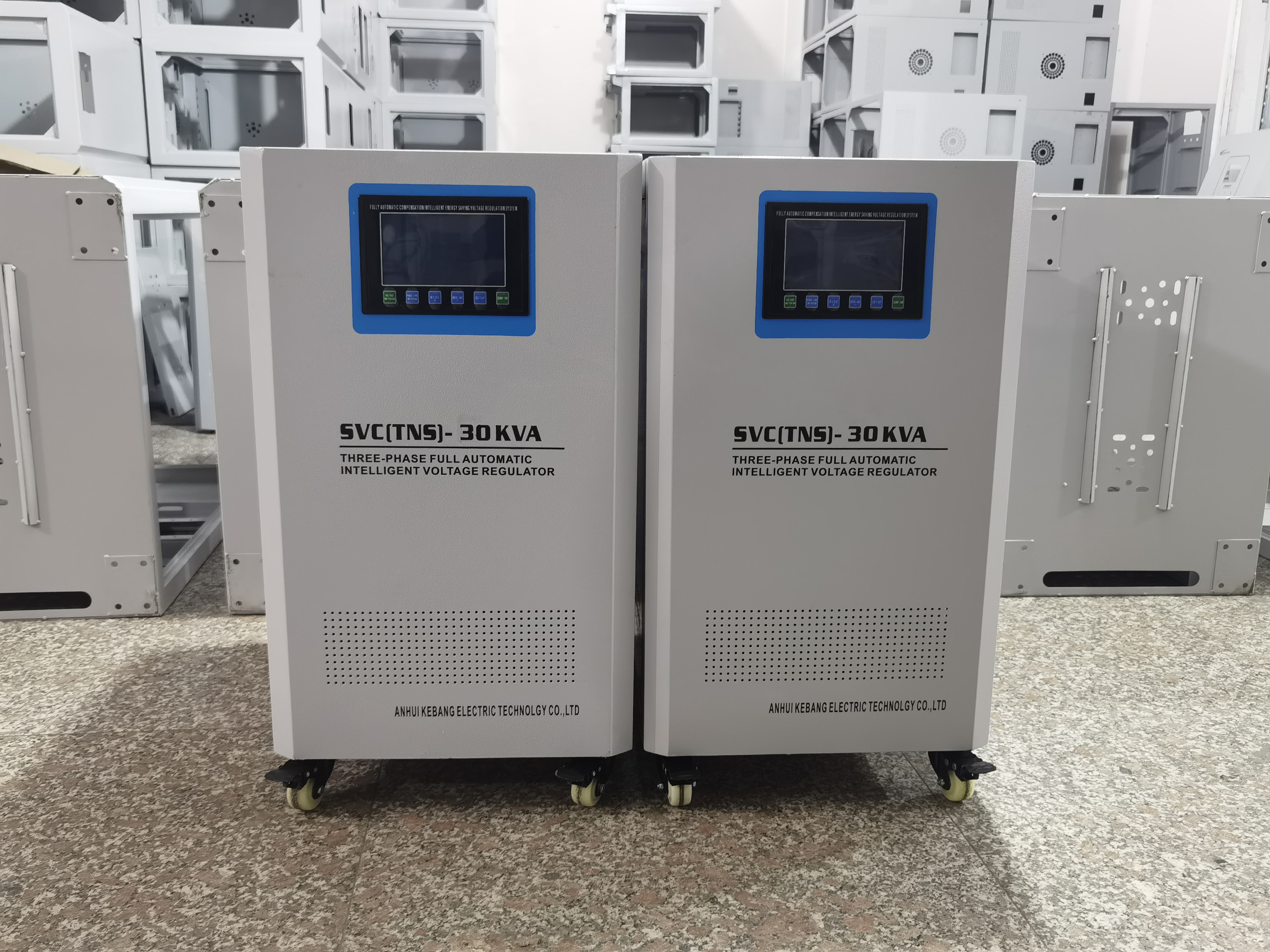 Tns-15kva 30kva 50kva 3 Phase Ac Avr Automatic Voltage Regulator 400v With Led Digital Display