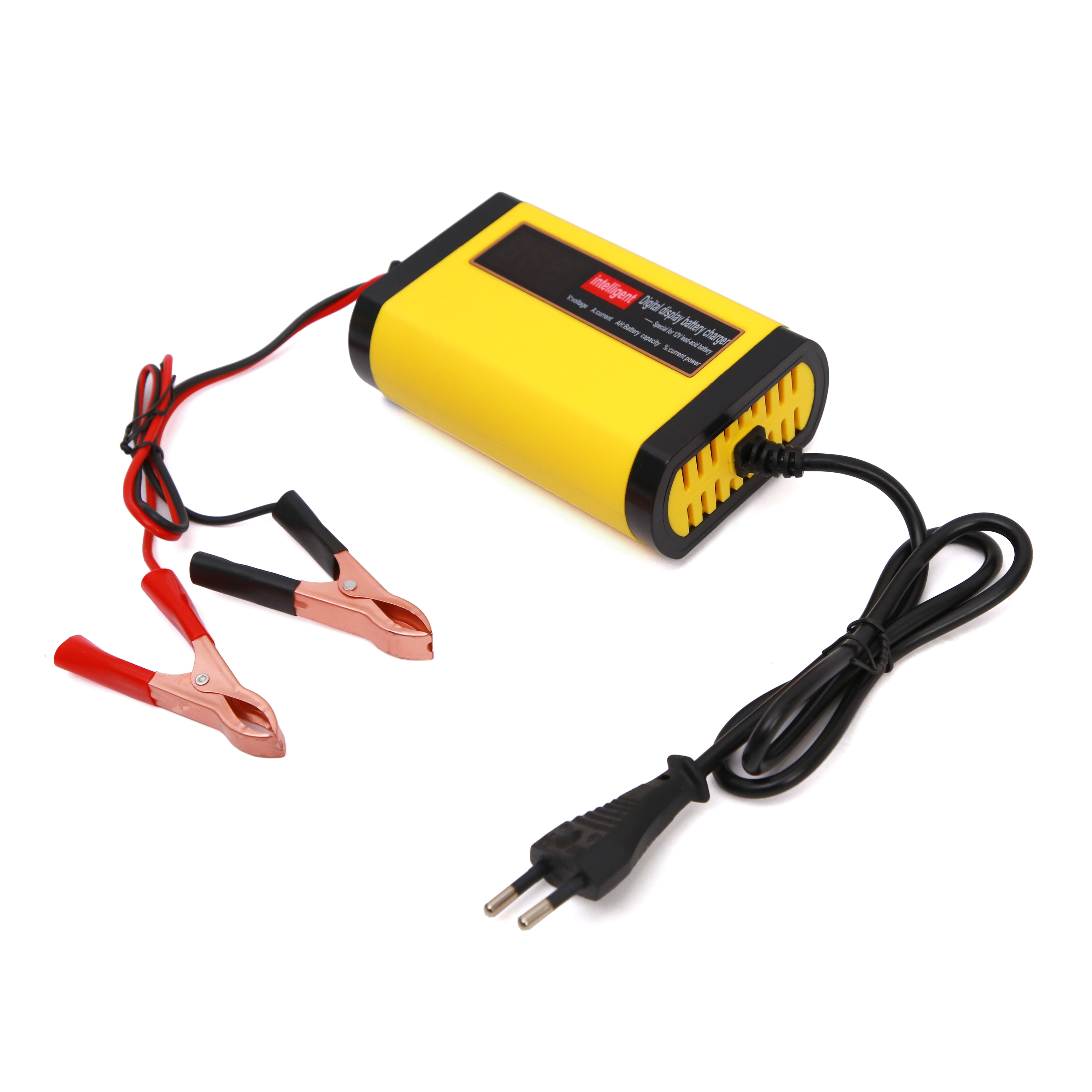 12 Volt 2A 14.8V 1250mA SLA Smart Battery Charger Automatic Float Charger with Alligator Clips