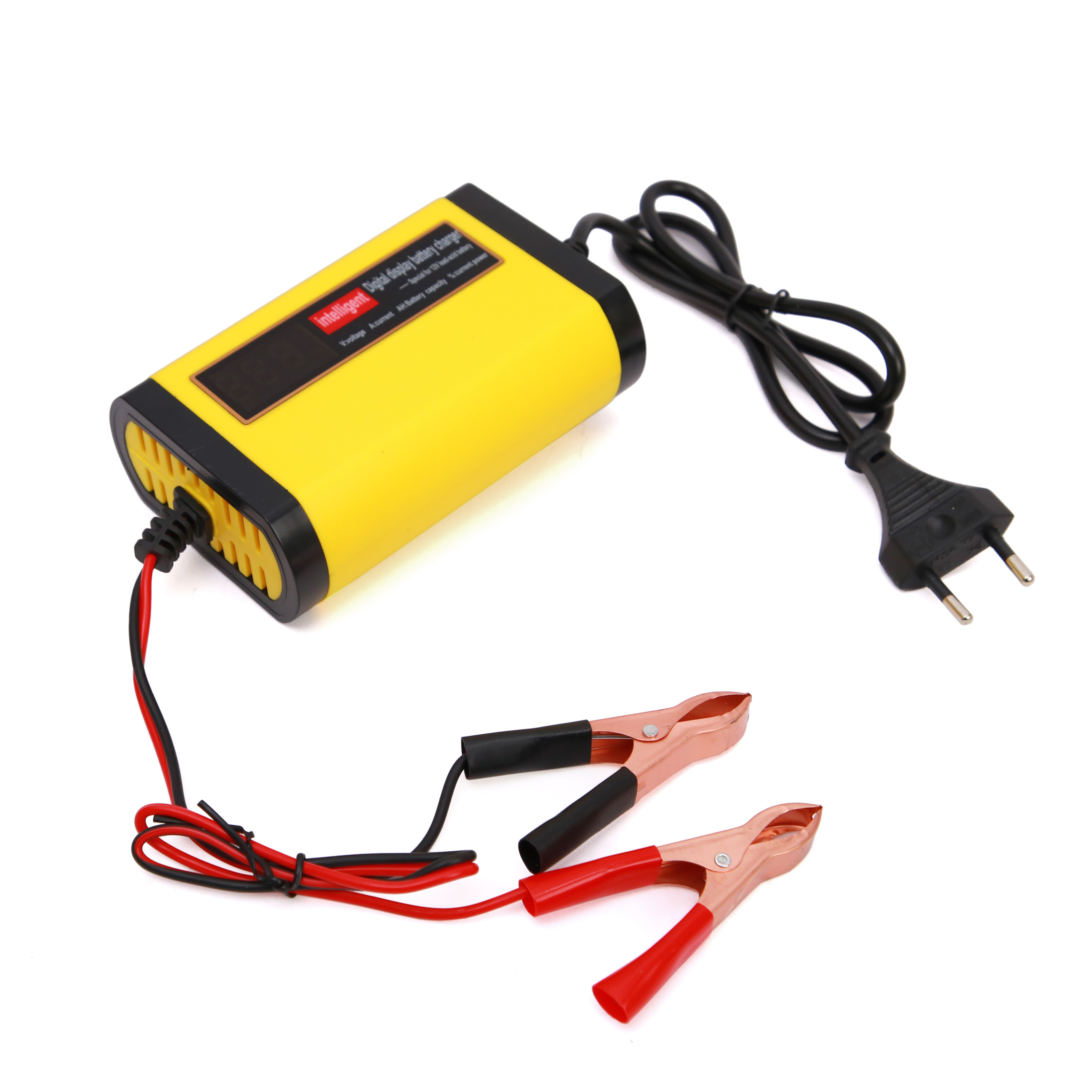 12 Volt 2A 14.8V 1250mA SLA Smart Battery Charger Automatic Float Charger with Alligator Clips