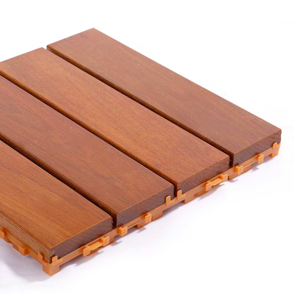 IPE  Hardwood Natural Brazil Outdoor IPE Wood Decking real wood Outdoor Deck Tile Wood Flooring