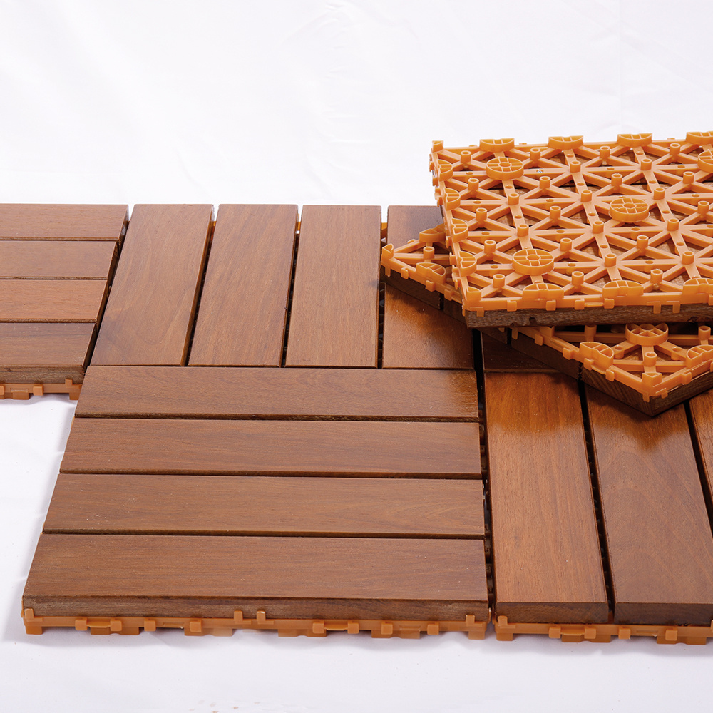 IPE  Hardwood Natural Brazil Outdoor IPE Wood Decking real wood Outdoor Deck Tile Wood Flooring