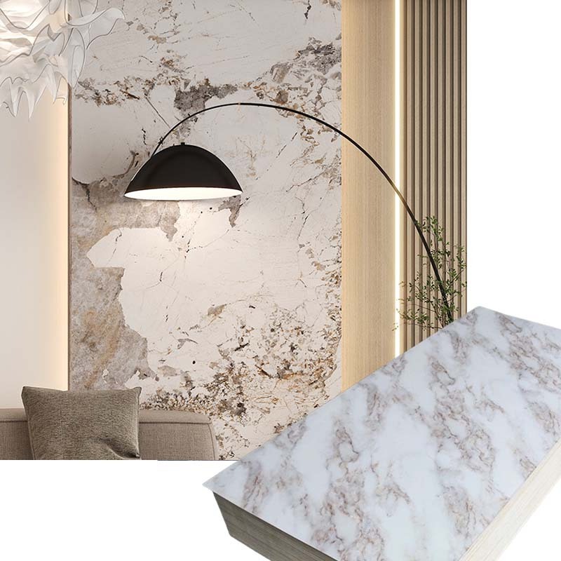 Wholesale High Glossy WPC Marble Sheet Marble Stone Gold 3d PVC Marble Wall Panels