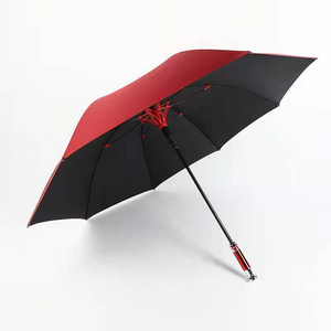 AI-MICH Customization Golf Umbrella Printed Logo Sublimation Pattern LOW MOQ Business Promotional Gift Auto Open Clear Umbrella