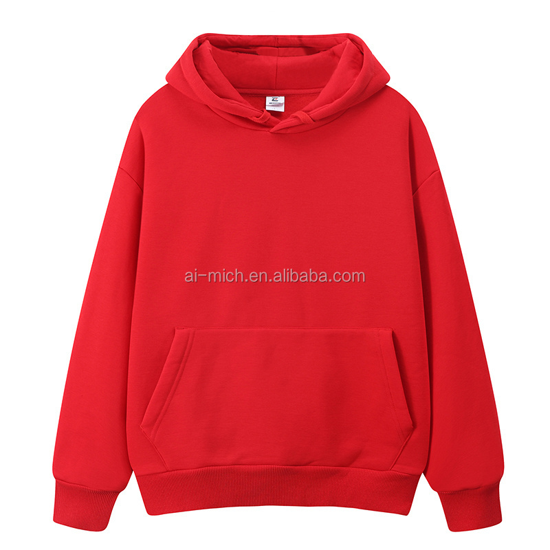 Custom Quality Men Blank Plain Pullover Hoodies & Sweatshirt Hoody Clothing