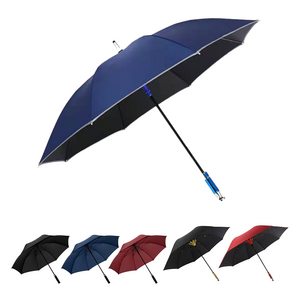 AI-MICH High Quality Windproof Carbon Fiber Promotion Auto Open Straight Golf Umbrella Smart Umbrella With Printed Logo