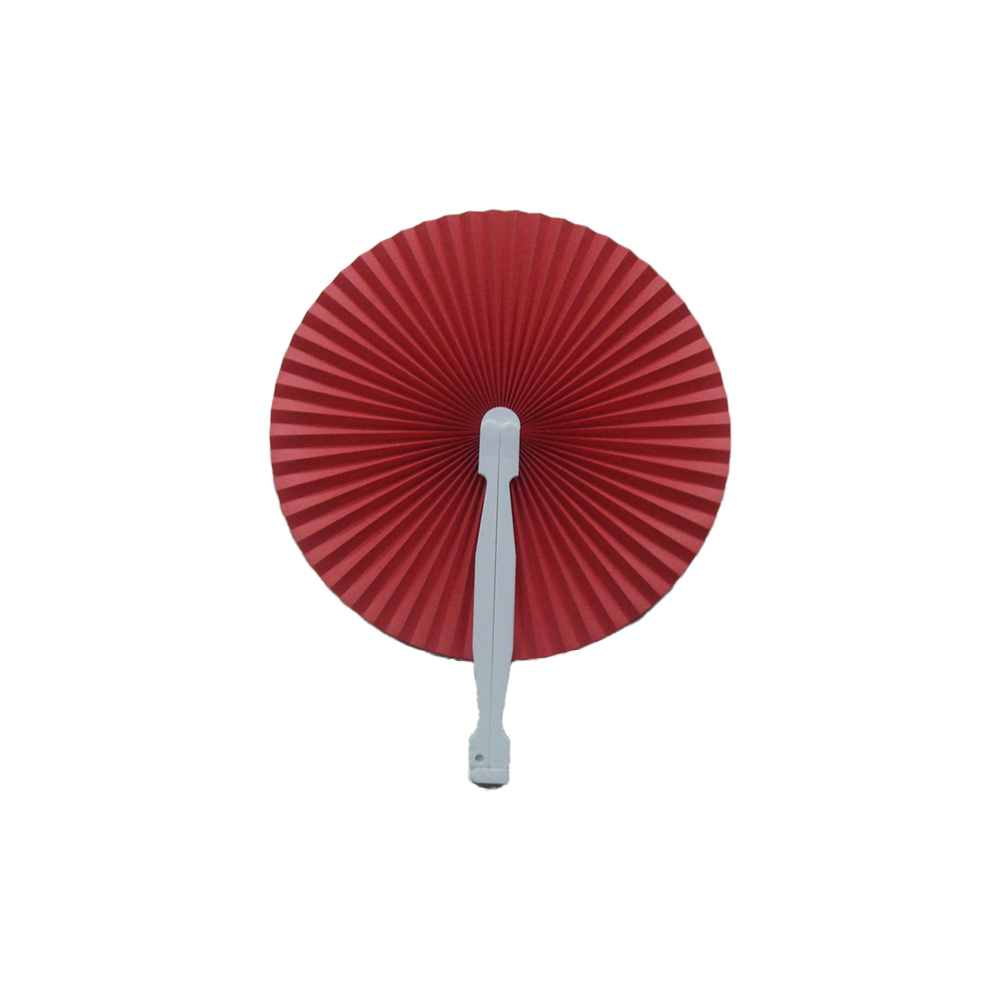 AI-MICH Promotional Paper And Plastic Portable Hand Fan With Your Brand Printed