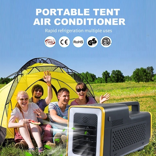 Portable 1500BTU Outdoor Travel Mini DC 12V Tent  Air Conditioner Mini Aircon portable,  Air Conditioner Portable For Camping