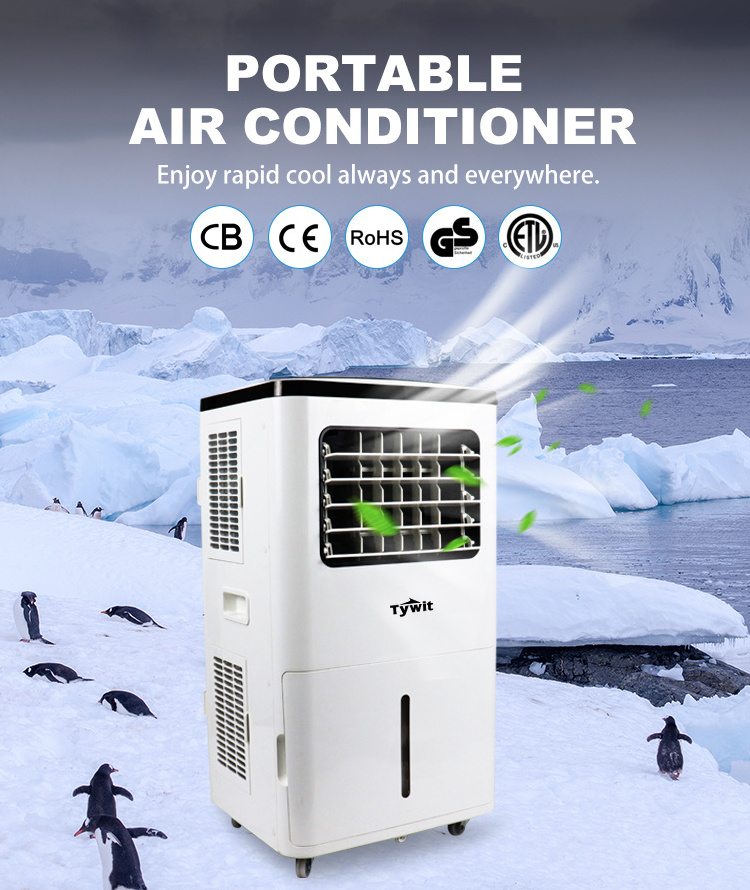 Low Noise Hot And Cold 220V 7000BTU cheap no hose trending portable air conditioner low watts