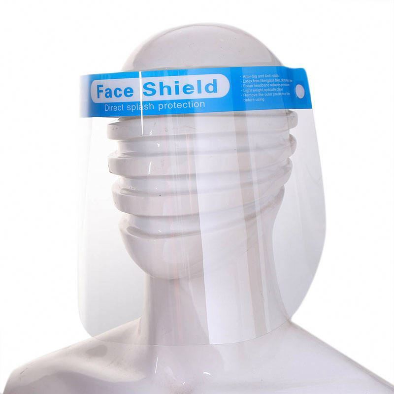 PPE  reusable adjustable dental disposable full Safety eye transparent protective Safety Visor Eye face shield faceshield