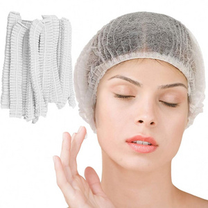 cap & hair cover / clip cap / hairnet / non-woven caps Disposable non woven bouffant head