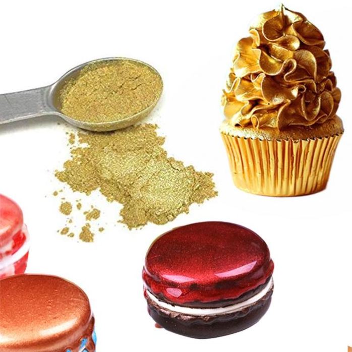 Sephcare Cake Food Coloring Gold Edible Luster Dust for Cake Icing /Fondant