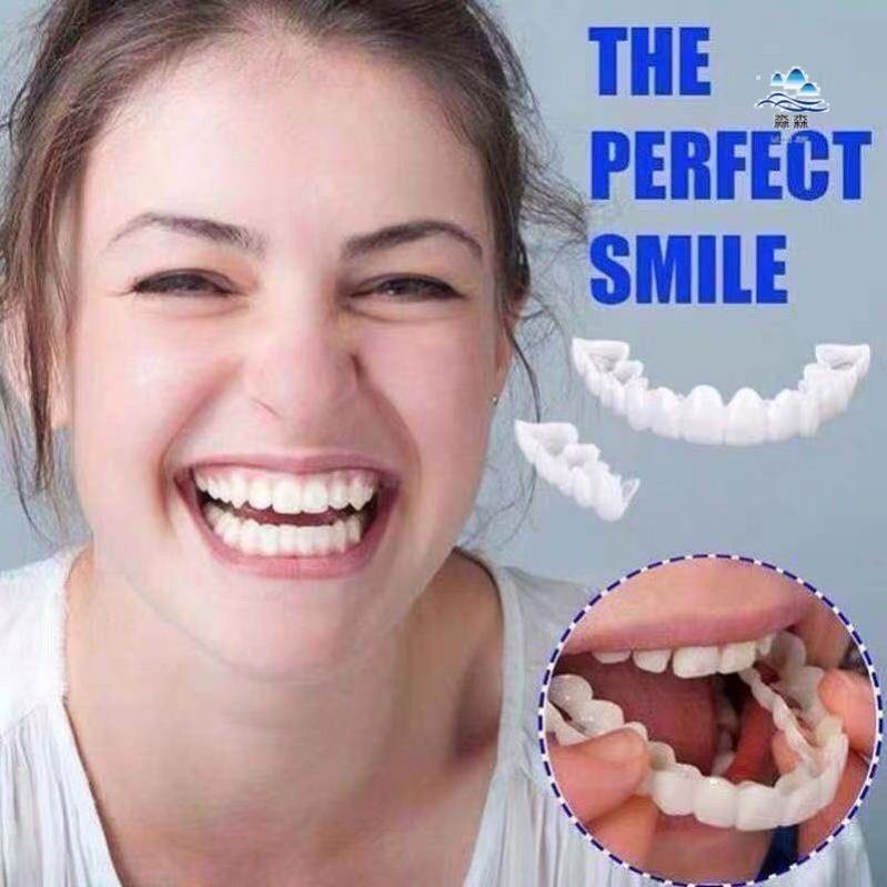 Popular Snap smile customized Perfect Smile teeth Upper lower False teeth cover Denture socket on sale