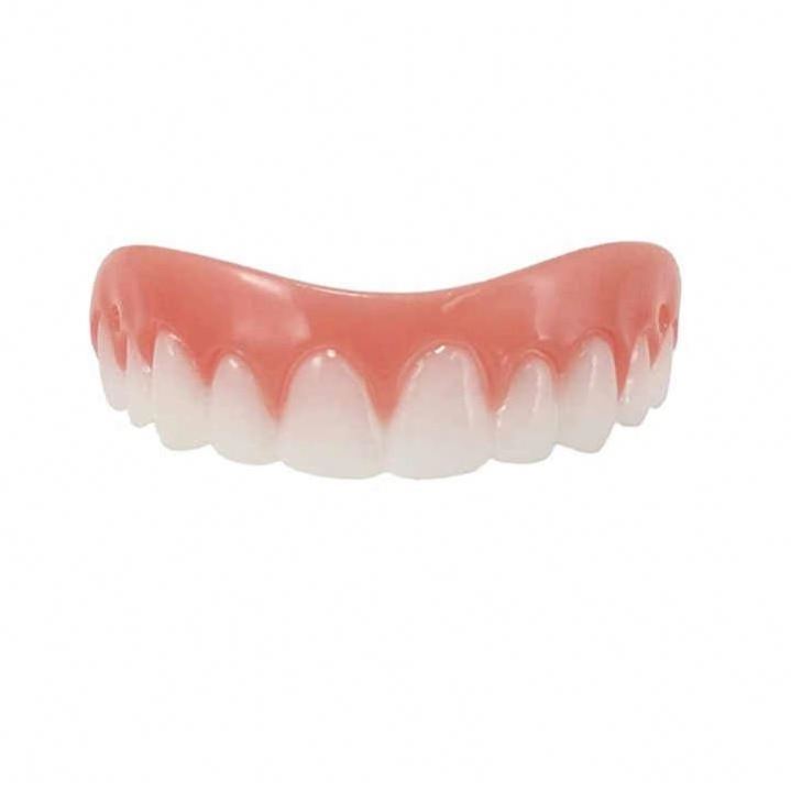 Hot Sale Upper and lower False teeth cover Perfect Smile Comfort Fit Flex Denture Paste braces for Double