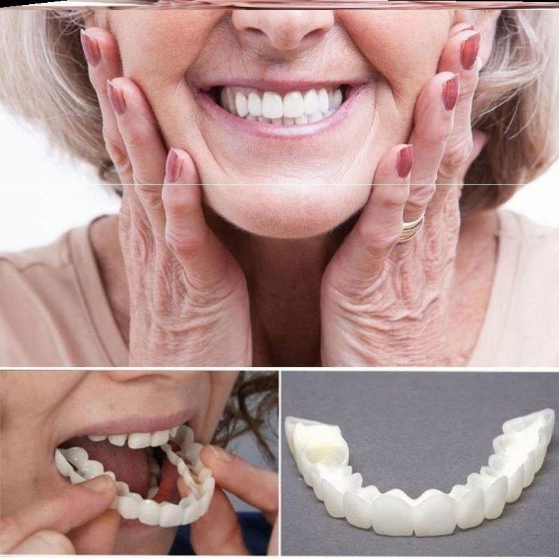 Popular Snap smile customized Perfect Smile teeth Upper lower False teeth cover Denture socket on sale