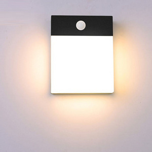 Modern Wall Light With Motion Sensor Indoor LED Wall Sconce Lights Fixture Indoor Porch Corridor Basement 20W