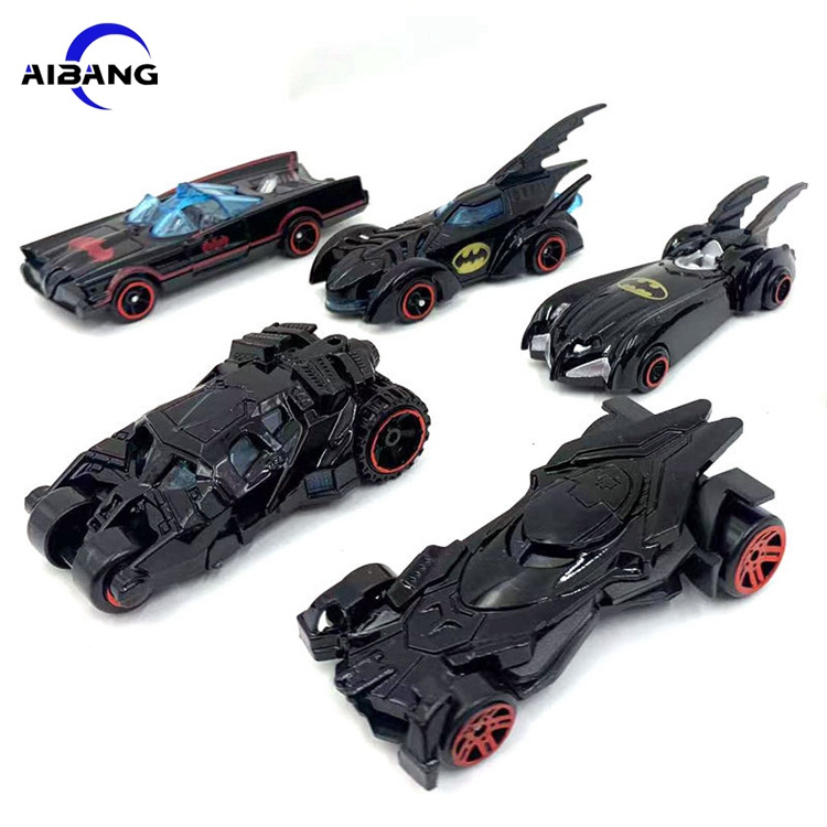 1:64 Factory Hot Free Wheel Popular Batmobile Car Die Cast Toy Mini Metal Small Alloy Car Diecast Toy