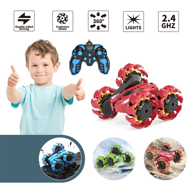 NEW 2.4G Factory Manufacture Electric Remote Control Car Toy HOT Explosive Wheel Rock Crawler 4x4 High Speed Rc Car