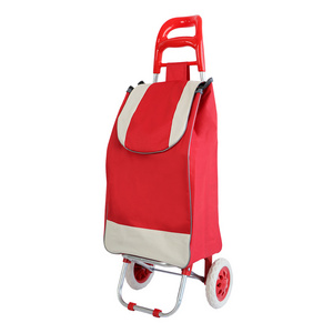 Durable and sturdy chariot de courses shopping trolley bag carts for supermarket carro de compras plegable