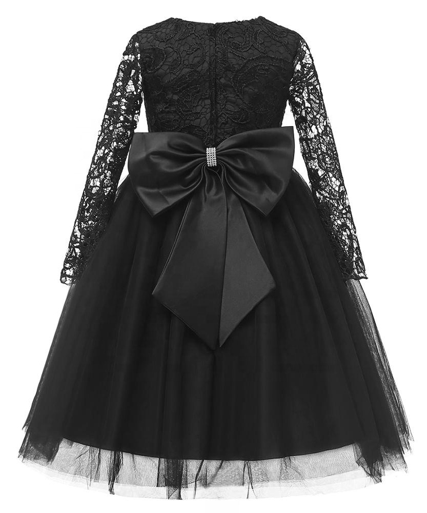 black and white  flower girl dresses for weddings