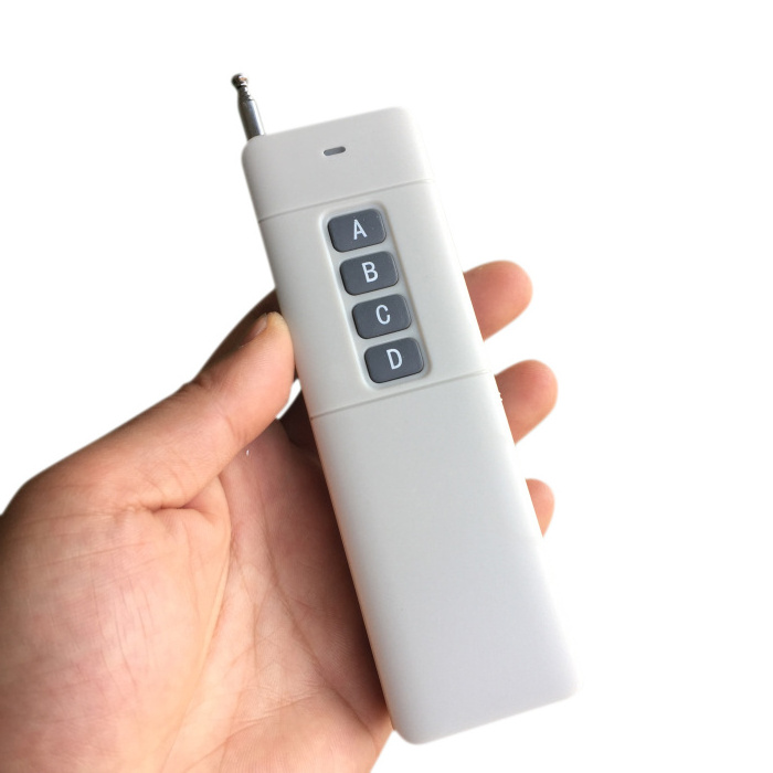 1/2/4/6/8/12 Button RF ASK 2262 1527 315/433MHz 3000m Long Range Wireless RF Transmitter Universal Remote Control