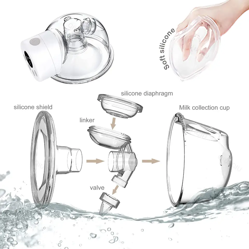 Factory oem Breast Pump Parts Liquid Silicone Flange Insert spectra breast pump accessory