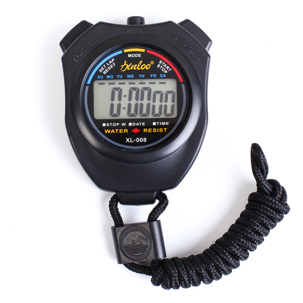 Fitness referee electronic stopwatch Sporting goods single row digital timer sports race stopwatch