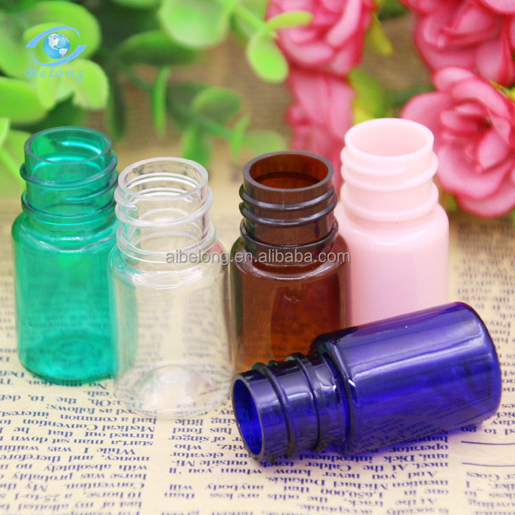 IBELONG 5 ml mini empty PET plastic dropper bottle with pointed mouth cap for glue ink packaging