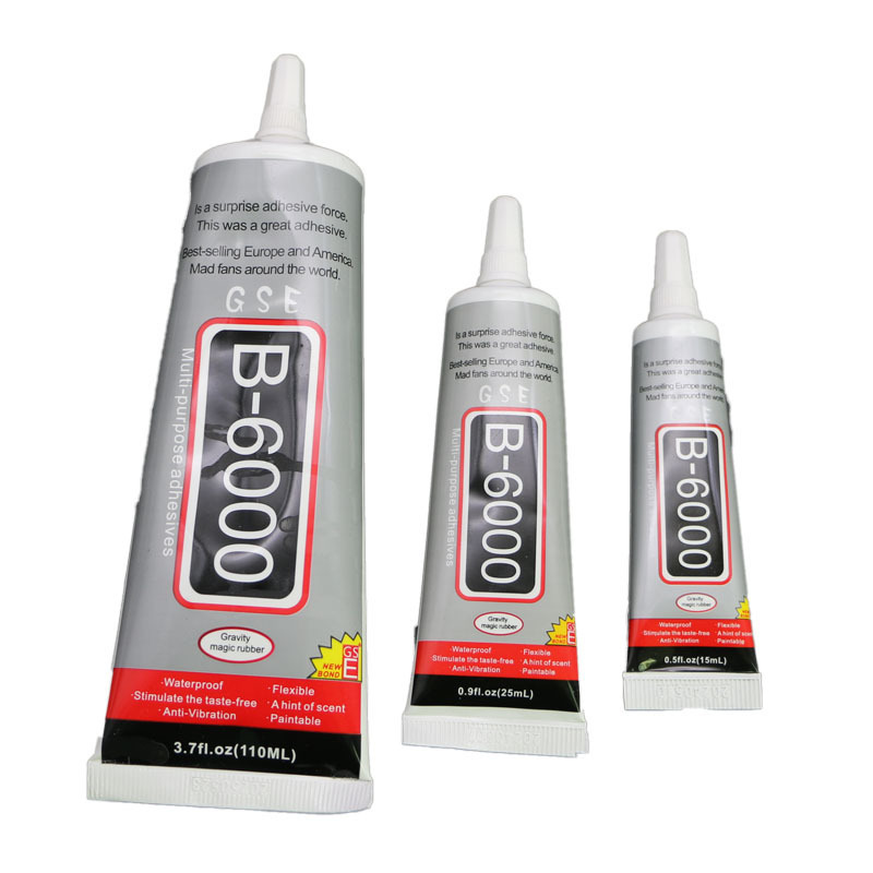 DIY 15ml 25ML 50ml 110ml Transparent Liquid Adhesive Repair Glue  Mobile Phone LCD Touch Screen B6000 Glue