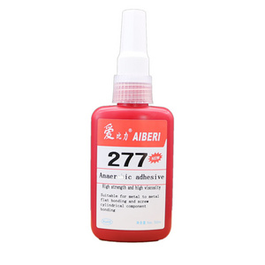 Manufacturers wholesale high strength high viscosity anaerobic screw glue permanent locking non removable 50mI 277 glue