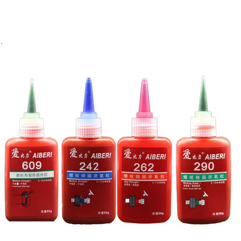 Manufacturers wholesale high strength high viscosity anaerobic screw glue permanent locking non removable 50mI 277 glue