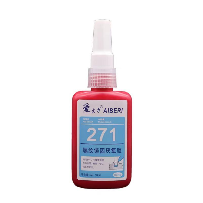 High strength medium viscosity anaerobic adhesive metal thread locking agent sealant 277 271 262 242 243 glue