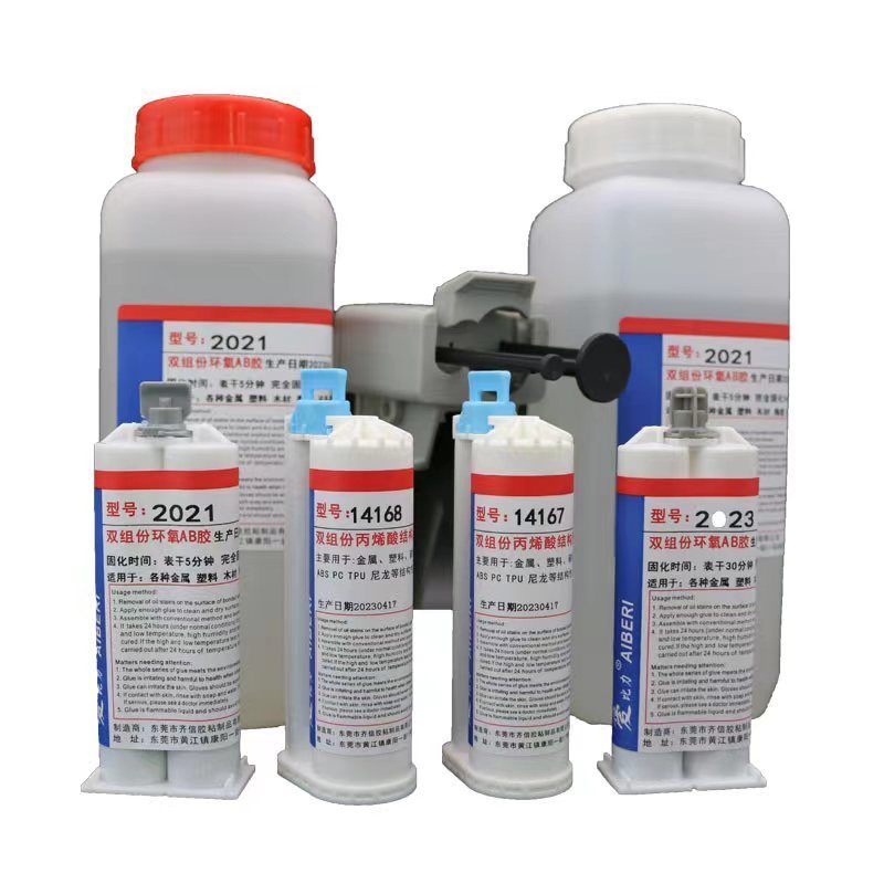 30-Minute Initial Curing Epoxy Resin AB Adhesive for Wood Ceramics Leather Metal for Construction Use