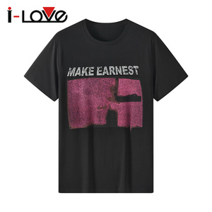 High Quality Cheap Casual Polyester T Shirt Custom Printing Round Collar S-5XL Short Sleeve T Shirt For Men