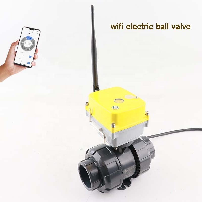 WiFi smart water valve electric valve to control your water flow anytime anywhere