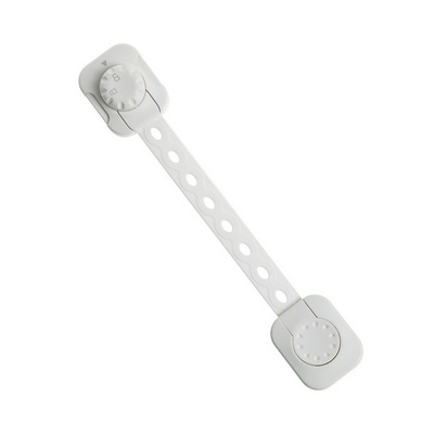 Baby Child Safety Lock Strap Latches to Drawer Fridge Toilet Right Angle Corner Lock Latches Fridge Cabinet Drawer Toddler Lock