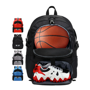 Unisex sports heavy duty soccer ball equipment bag football shoes basketball backpack