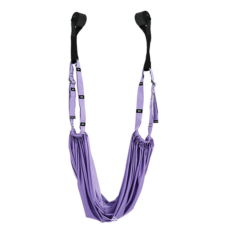 High Quality Aerial Yoga Strap Hammock Stretch Belt Waist Back Stretch Strap Yoga Swing Pilates