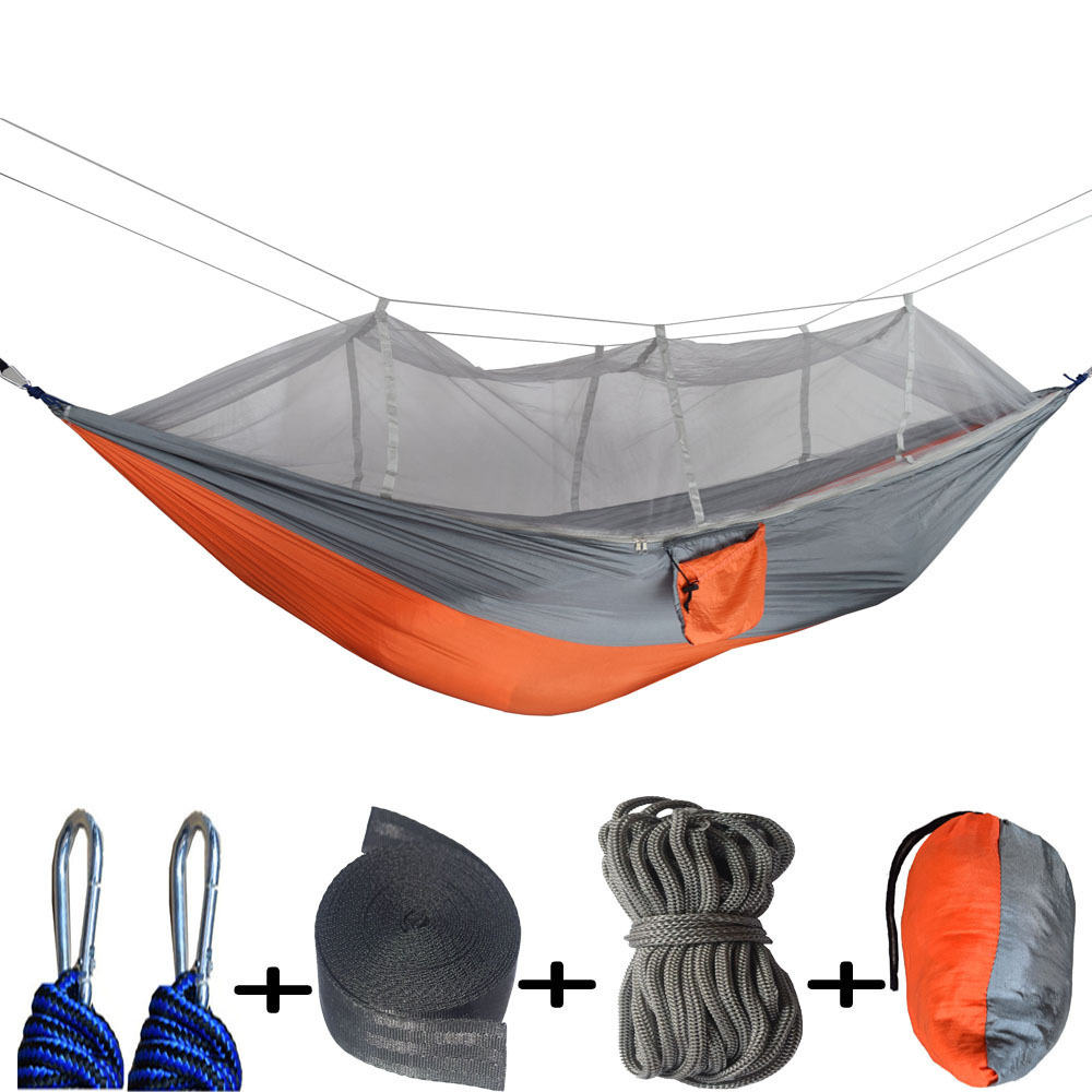 2024 Waterproof Treated Net for Hammock Lightweight Portable Hammock Tent Camping for Outdoor