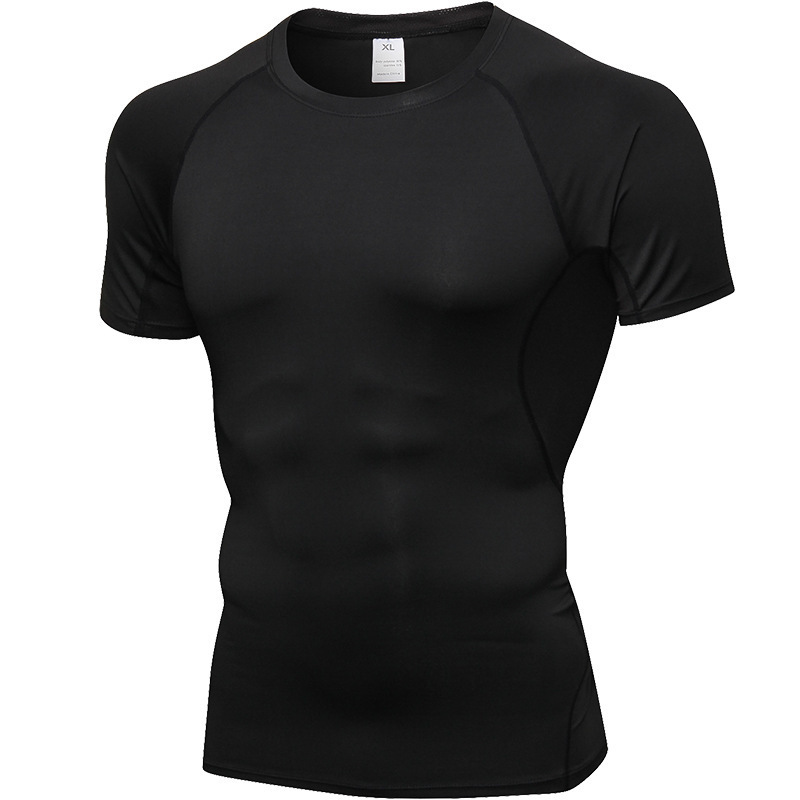 Custom Men Soft Quick Dry Sport Tshirt  Plain T-shirt Functional Running Wear T Shirt