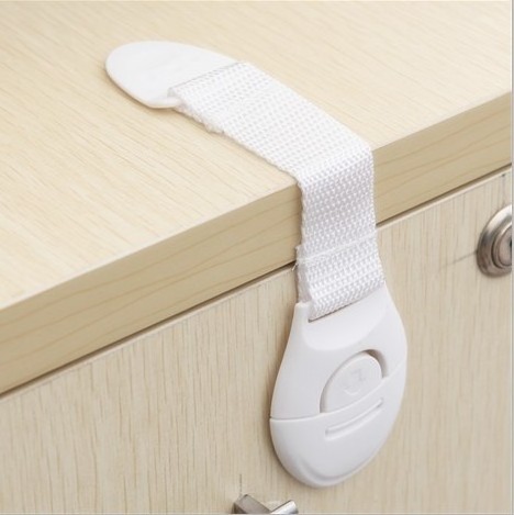 Child Infant Baby Safety Lock Cabinet Door gate Drawers Child plastic Safety baby strap Locks