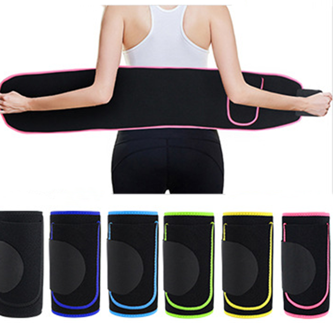 Wholesale lumbar waist support lower back brace for back spine pain, adjustable slimming belt