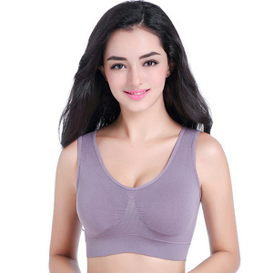 Womens Sportswear Yoga Bras Soft Breastfeeding Remove Padding Nursing Sports Bra