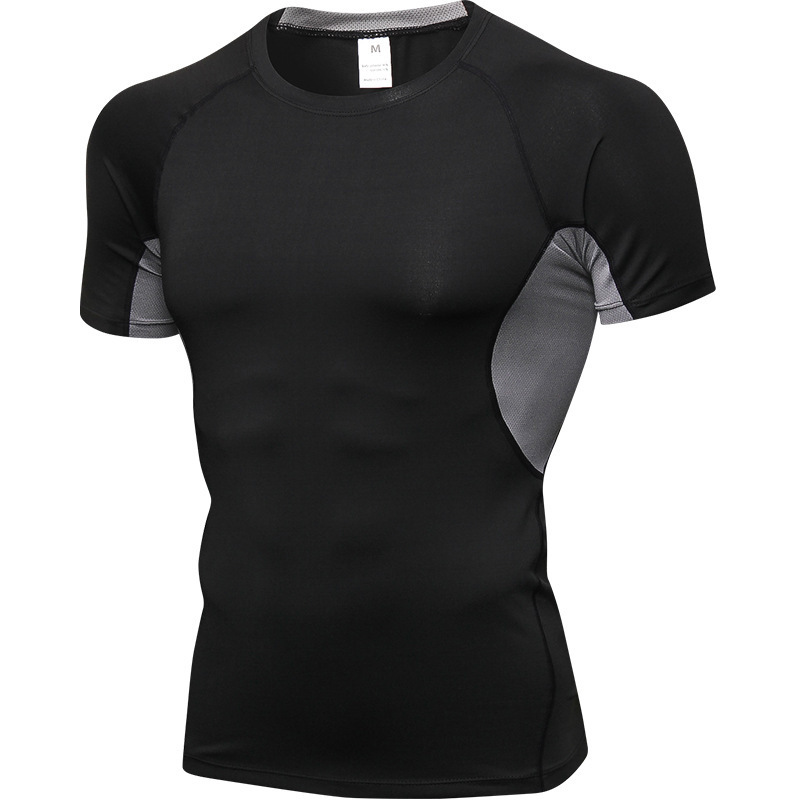 Custom Men Soft Quick Dry Sport Tshirt  Plain T-shirt Functional Running Wear T Shirt