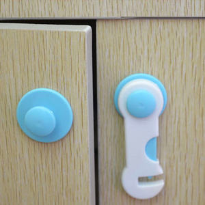 Child Proof Safety Locks - Baby Proofing Cabinet Lock with Extra Adhesives - Adjustable Strap Latches to Cabinets,Drawers