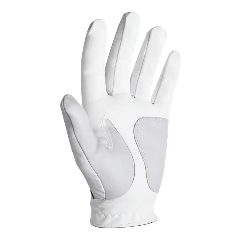 OEM wholesale Mens guantes de golf hombre Sheepskin Leather Soft Breathable Golf Gloves