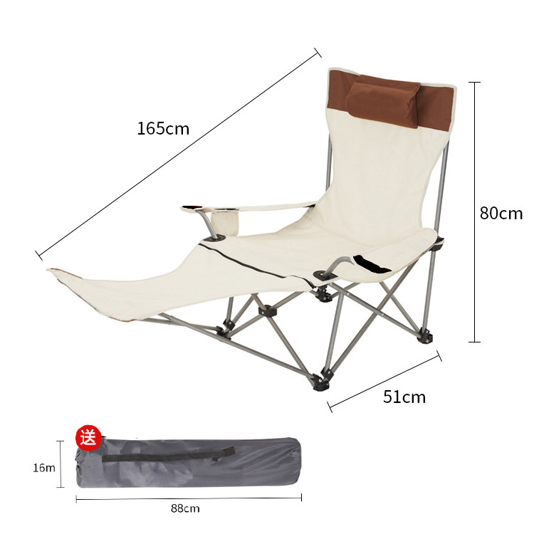 Factory Sea Beach Folded Chair Travel Lawn Chairs Folding Outdoor Portable Camp Chair Foldable with Comfortable Headrests