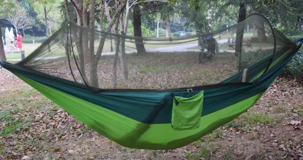 Customized Compact Lightweight Portable Tree Tent Camping Hammock Mosquito Net hammock tent