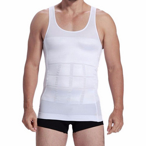 Comfortable Tank Top Undershirt Body Shaper Slimming Vest shirt Men's Body Shaping Vest